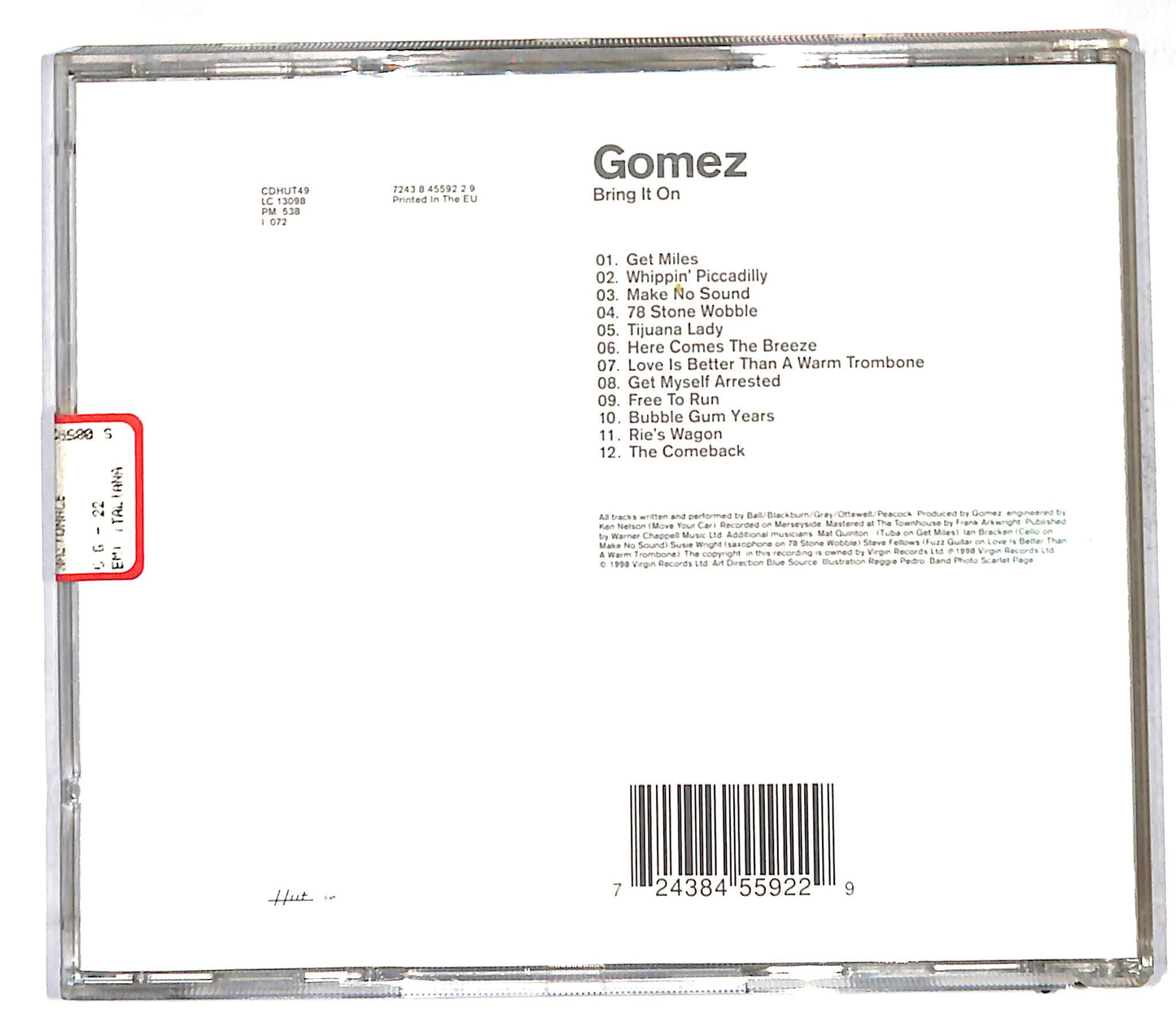EBOND Gomez - Bring It On CD CD107052