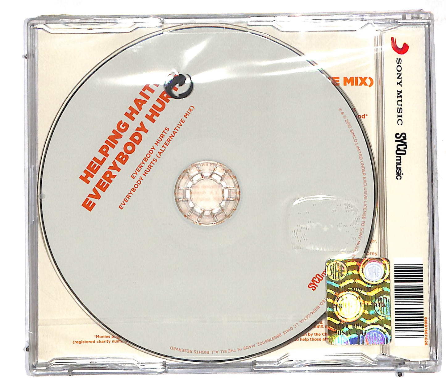 EBOND Helping Haiti - Everybody Hurts CD CD107061