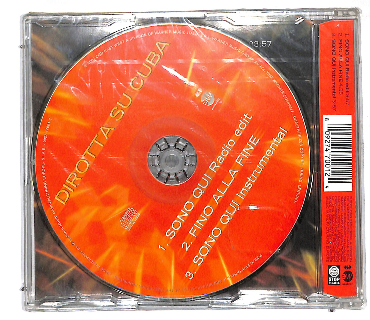 EBOND Dirotta Su Cuba - Sono Qui CD CD107103