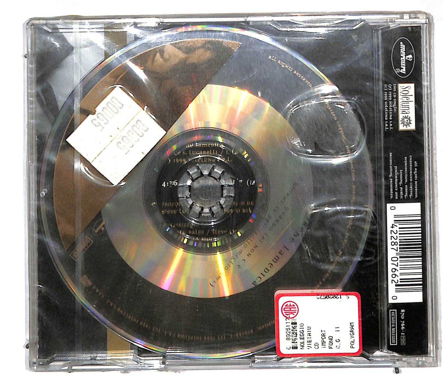 EBOND Irene La Medica - Quando Lei Non C'E - 7 Giorni Su 7 CD CD107105