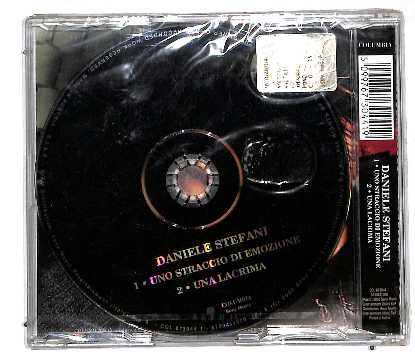EBOND Daniele Stefani - Uno Straccio Di Emozione CD CD107110