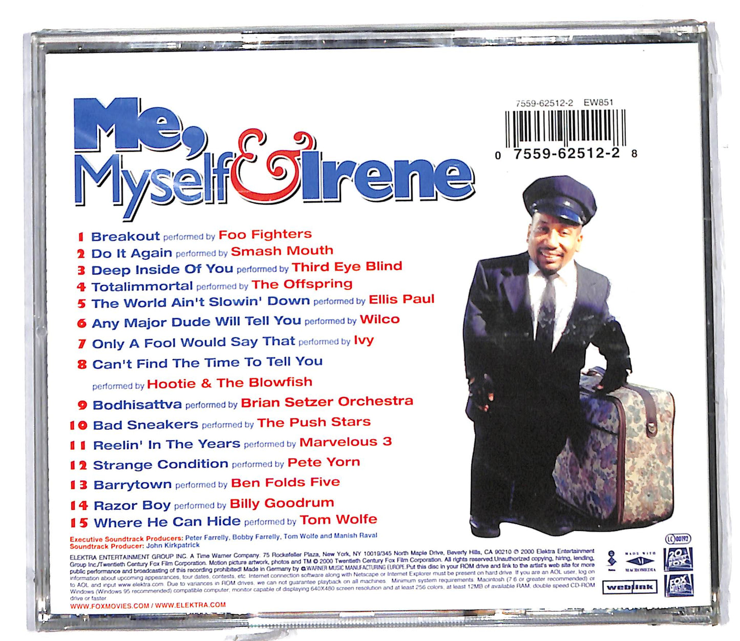 EBOND Various - Me, Myself & Irene (Music From The Motion Picture) CD CD107129