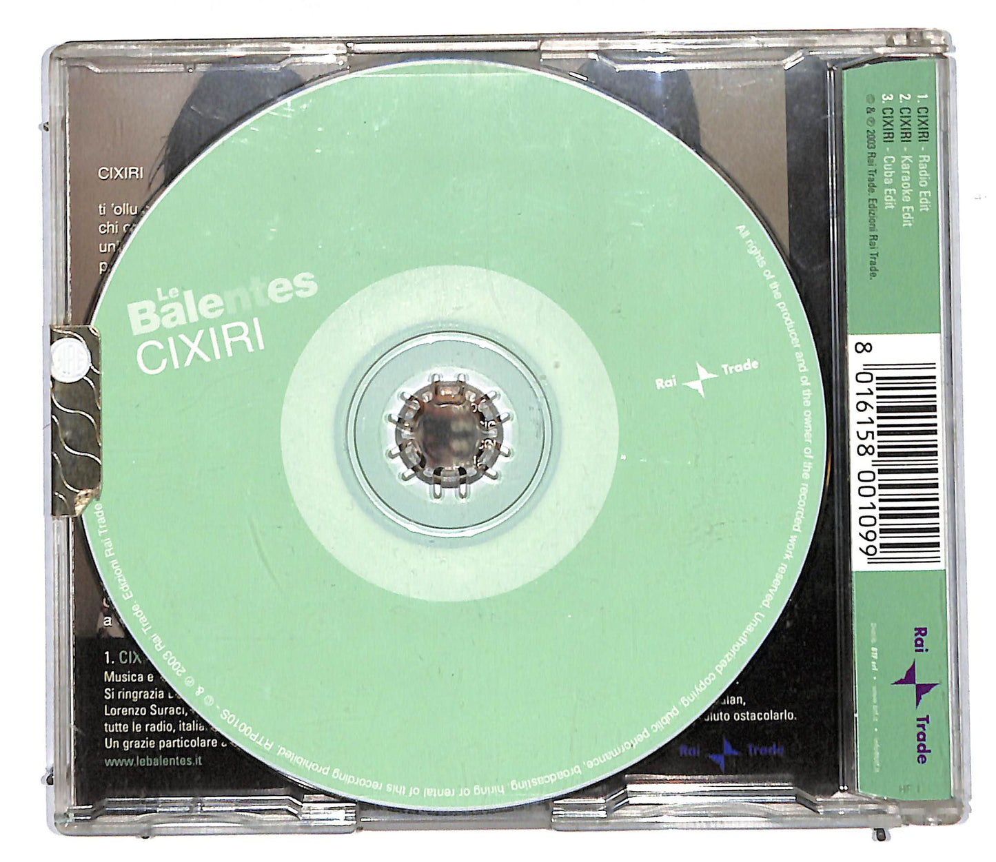EBOND Le Balentes - Cixiri CD CD107147
