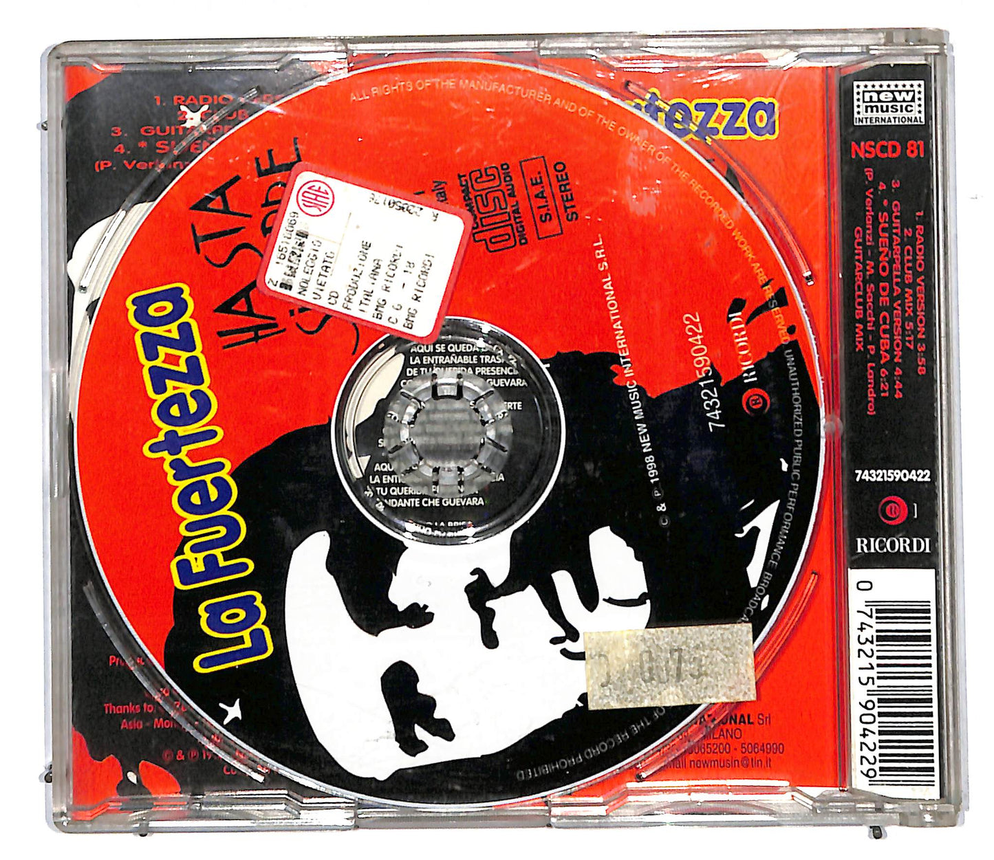 EBOND La Fuertezza - Hasta Siempre (Comandante Che Guevara) CD CD107148