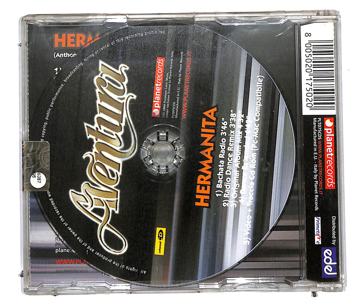 EBOND Aventura - Hermanita CD CD107151