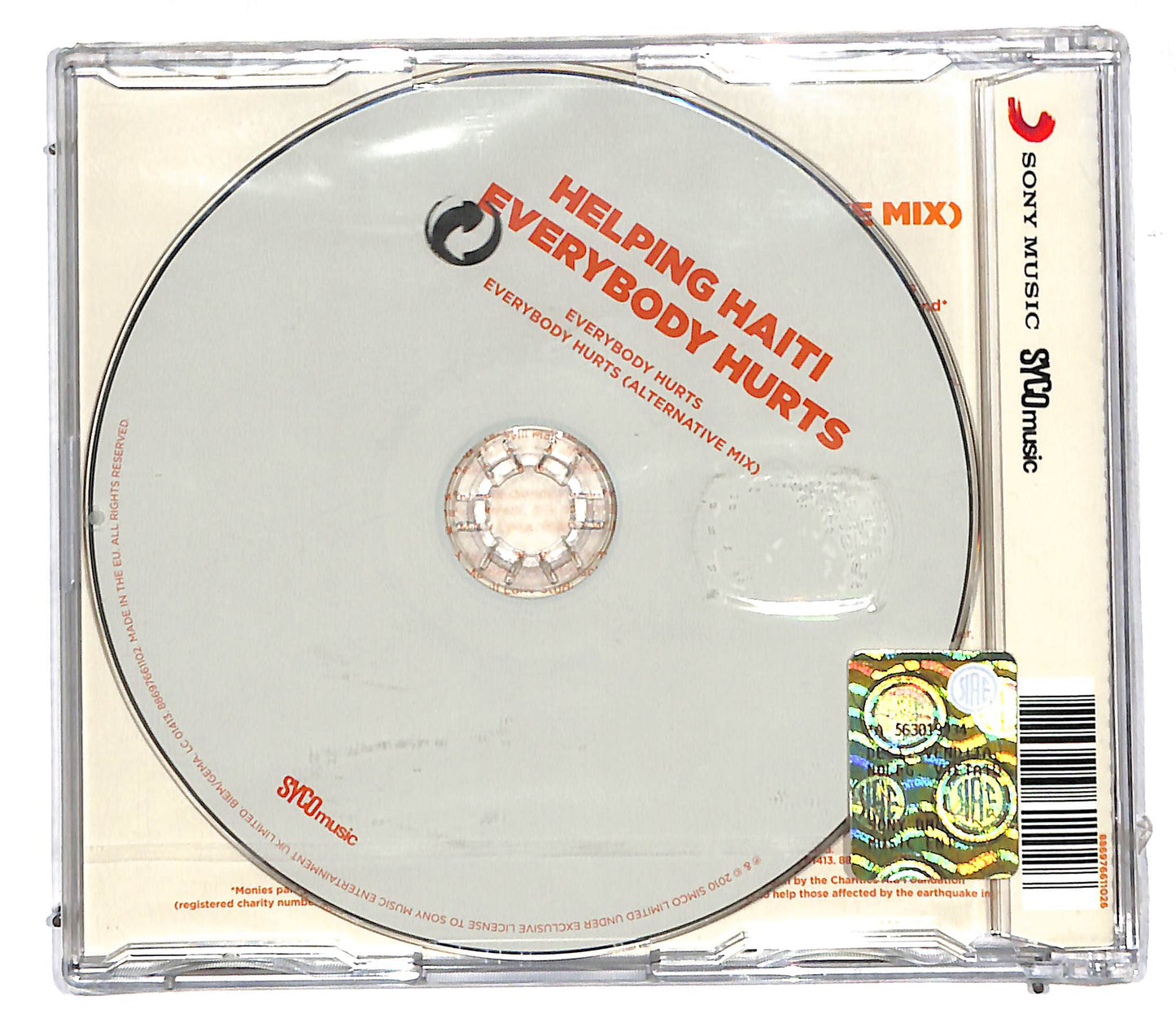 EBOND Helping Haiti - Everybody Hurts CD CD107172