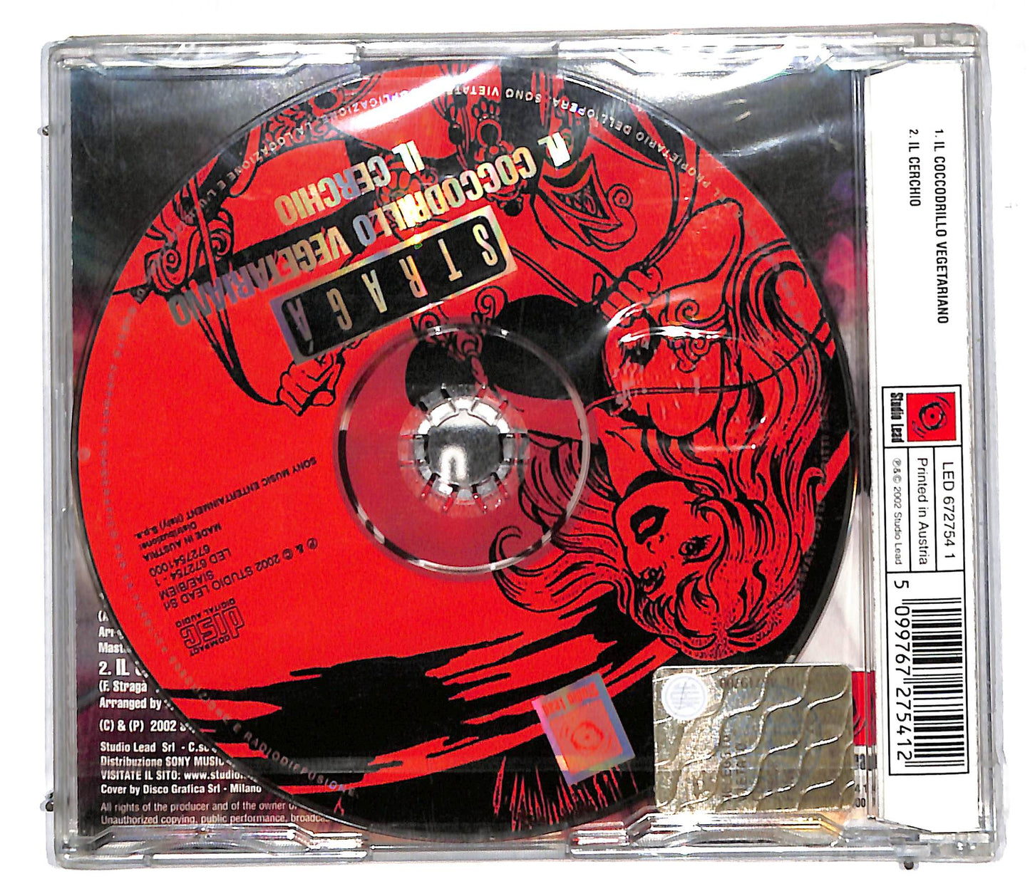 EBOND Federico Straga - Il Coccodrillo Vegetariano CD CD107202