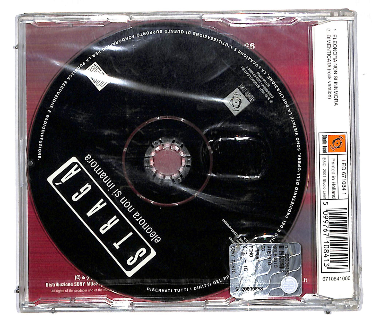 EBOND Straga - Eleonora Non Si Innamora CD CD107204