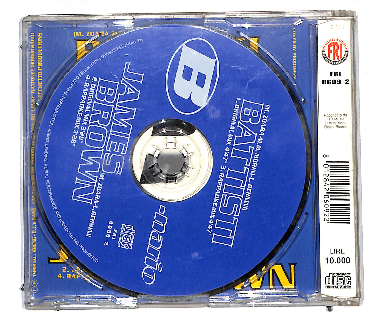 EBOND B-Nario - Battisti James Brown CD CD107216
