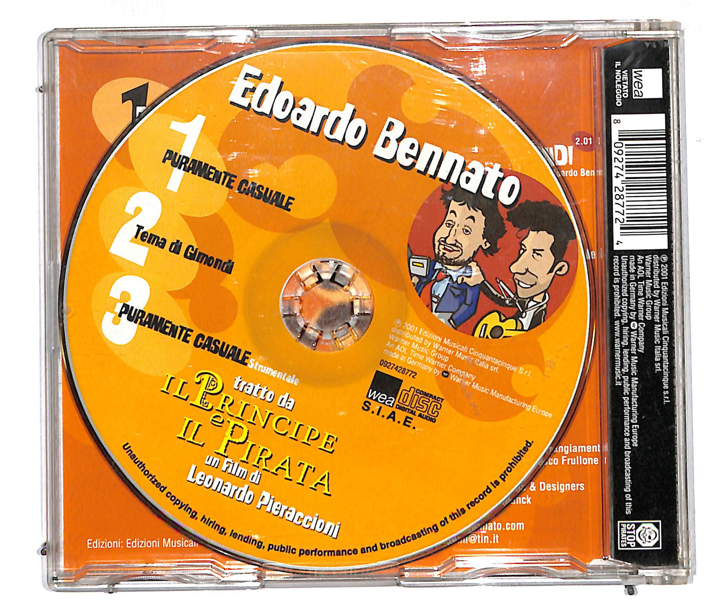 EBOND Edoardo Bennato - Puramente Casuale CD CD107219