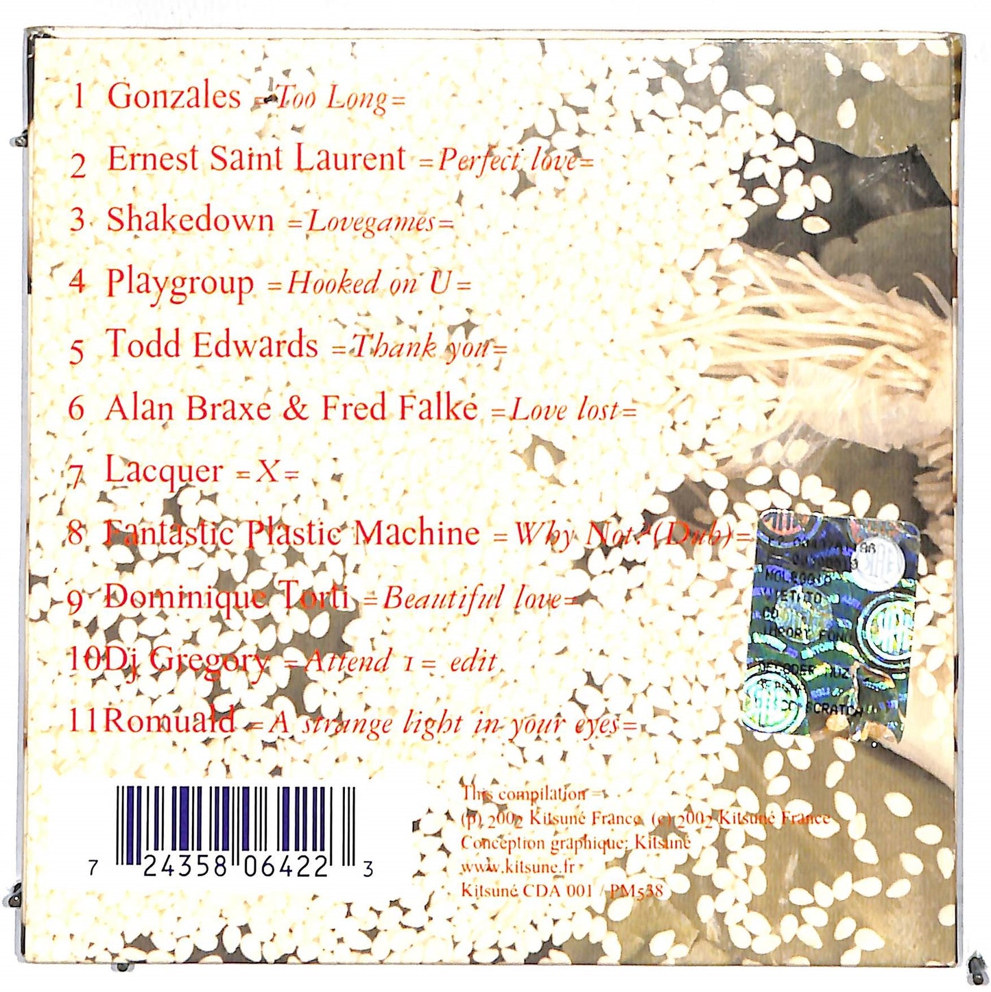 EBOND Various - Kitsune Love DIGIPACK CD CD107246