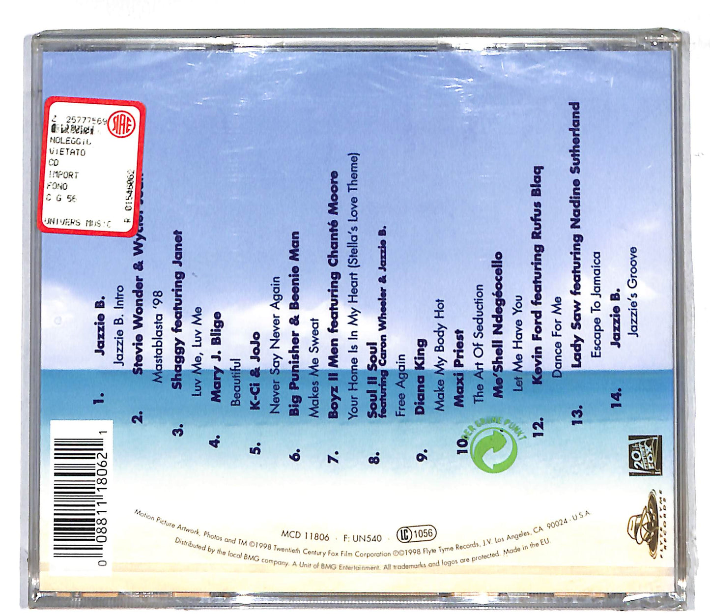 EBOND Various - How Stella Got Her Groove Back Soundtrack CD CD107254
