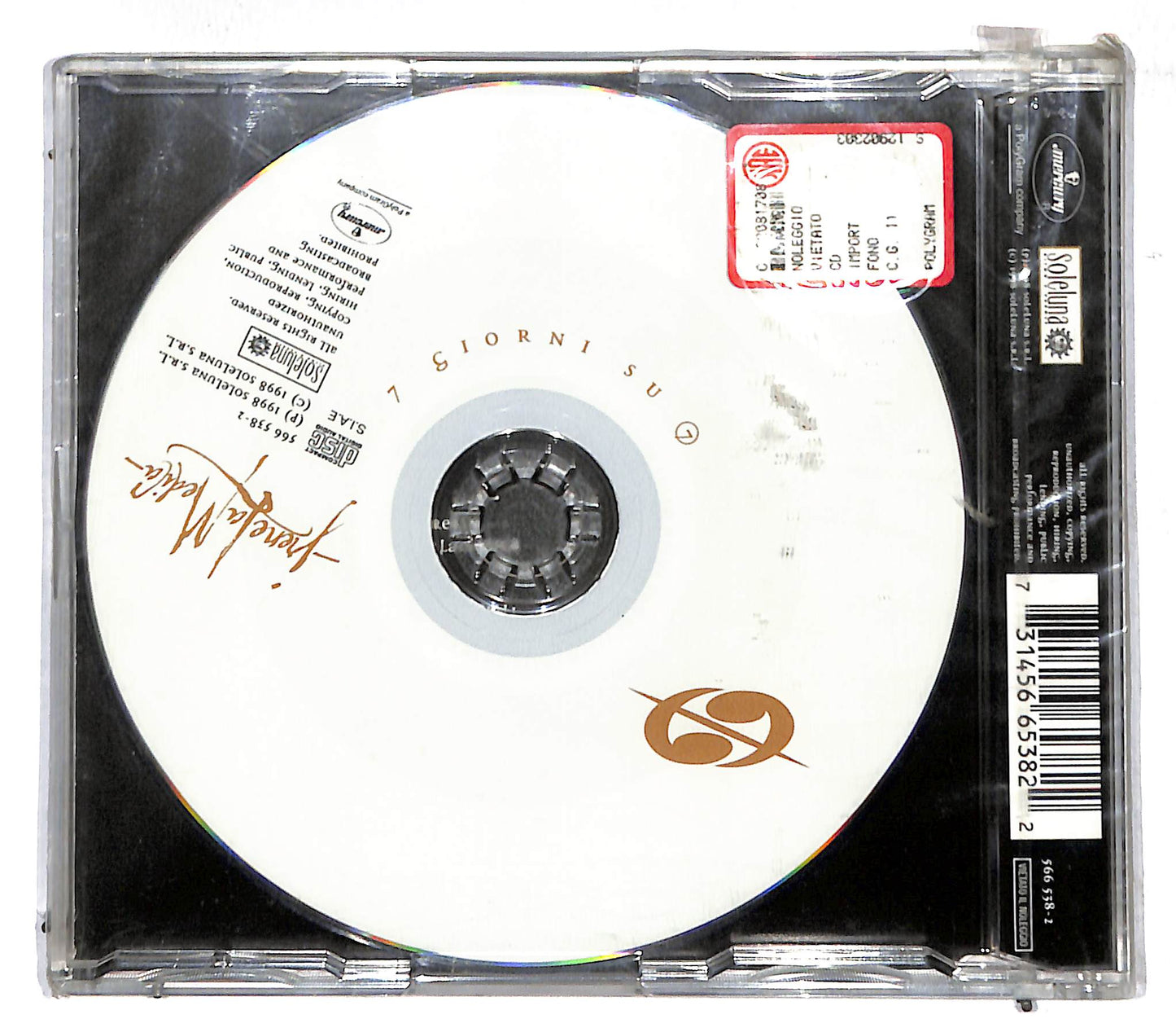 EBOND Irene La Medica - 7 Giorni Su 7 CD CD107262