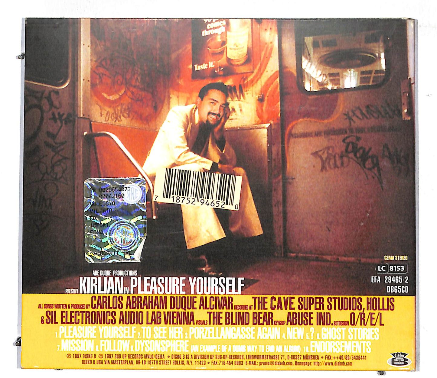 EBOND Kirlian - Pleasure Yourself DIGIPACK CD CD107274