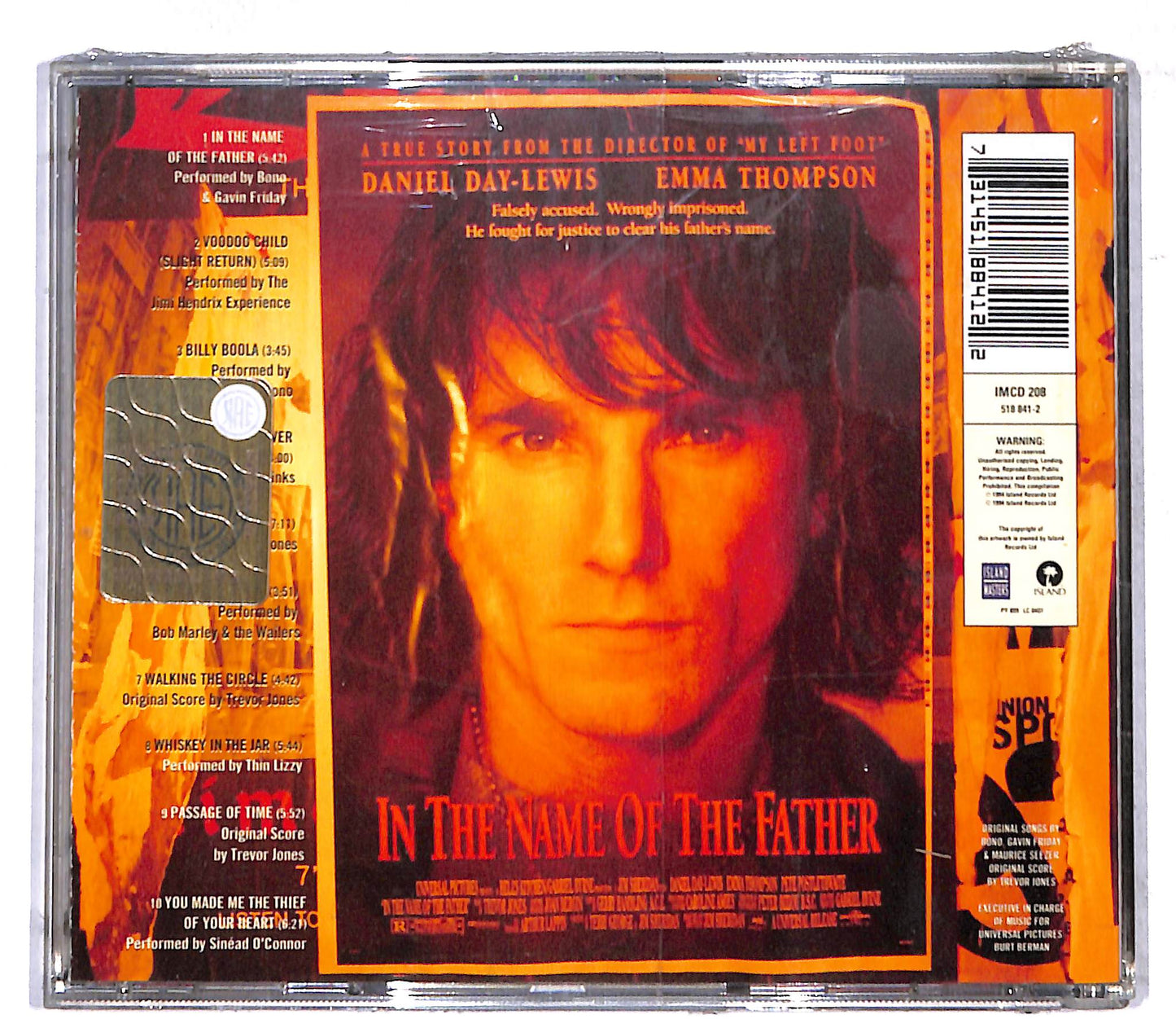 EBOND Various - In The Name Of The Father Soundtrack CD CD107303
