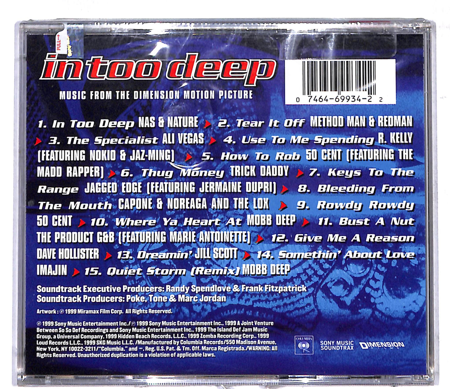 EBOND Various - In Too Deep - Music From The Dimension CD CD107304