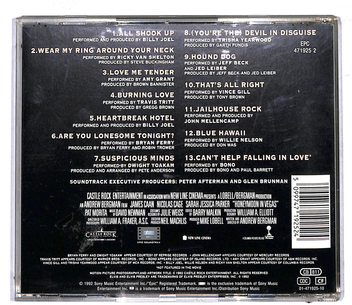 EBOND Various - Honeymoon In Vegas - Soundtrack CD CD107308