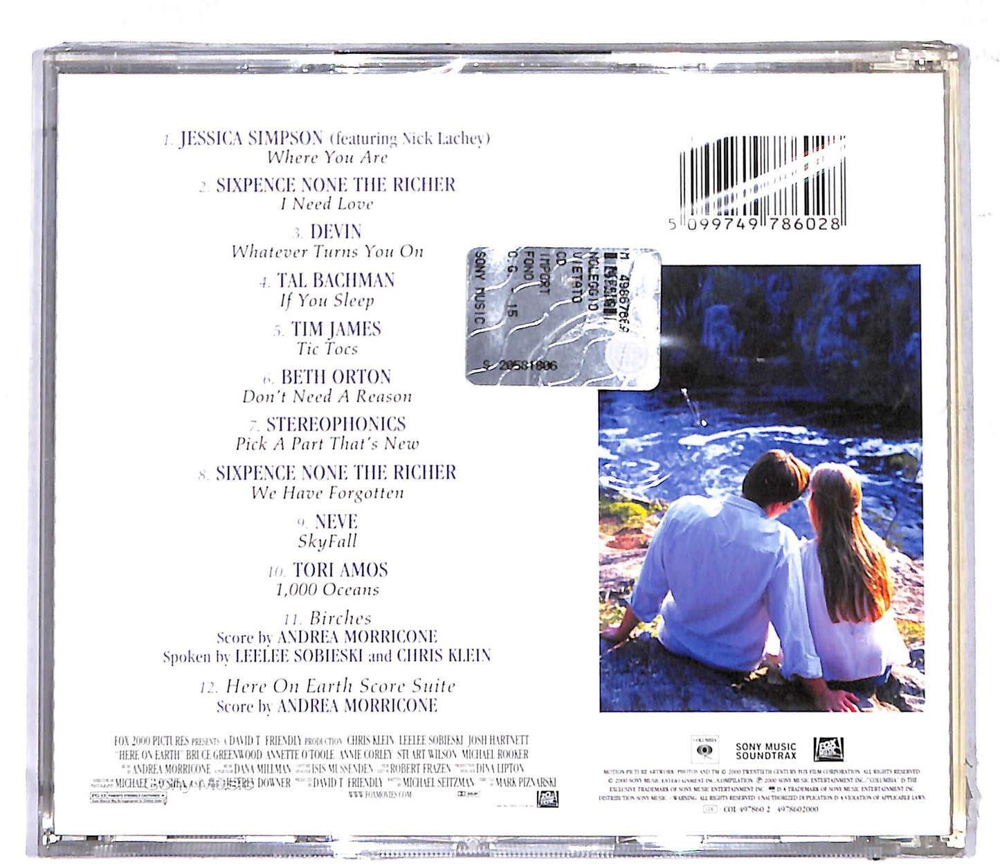 EBOND Various - Here On Earth - Soundtrack CD CD107312