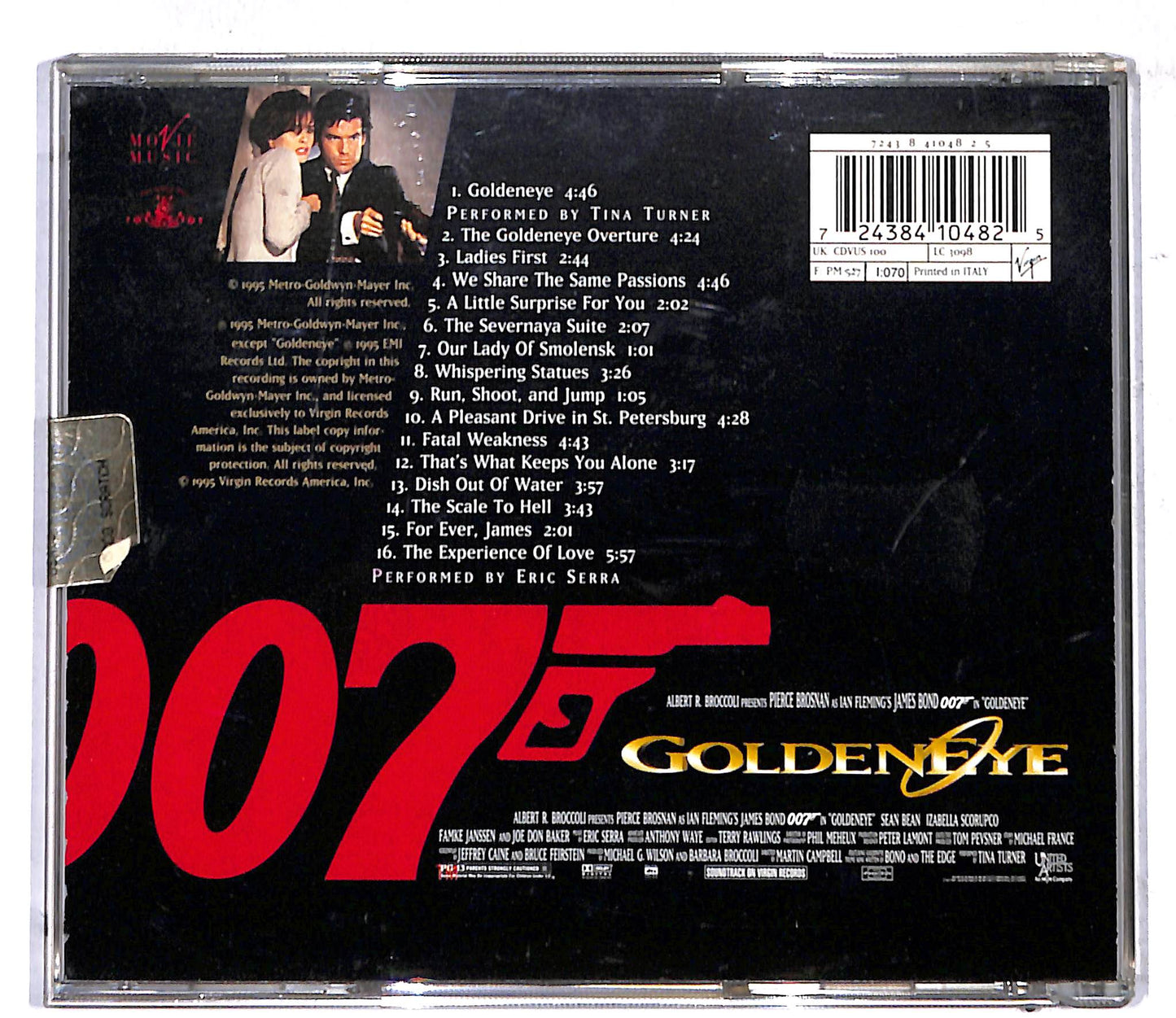 EBOND Eric Serra - Goldeneye ( Soundtrack) CD CD107335