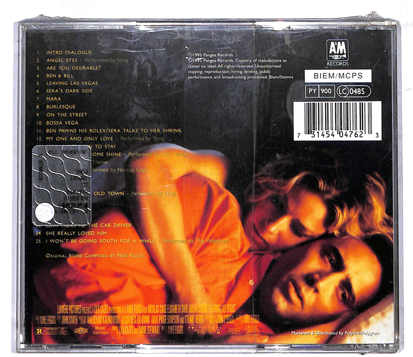EBOND Mike Figgis - Leaving Las Vegas (soundtrack) CD CD107343