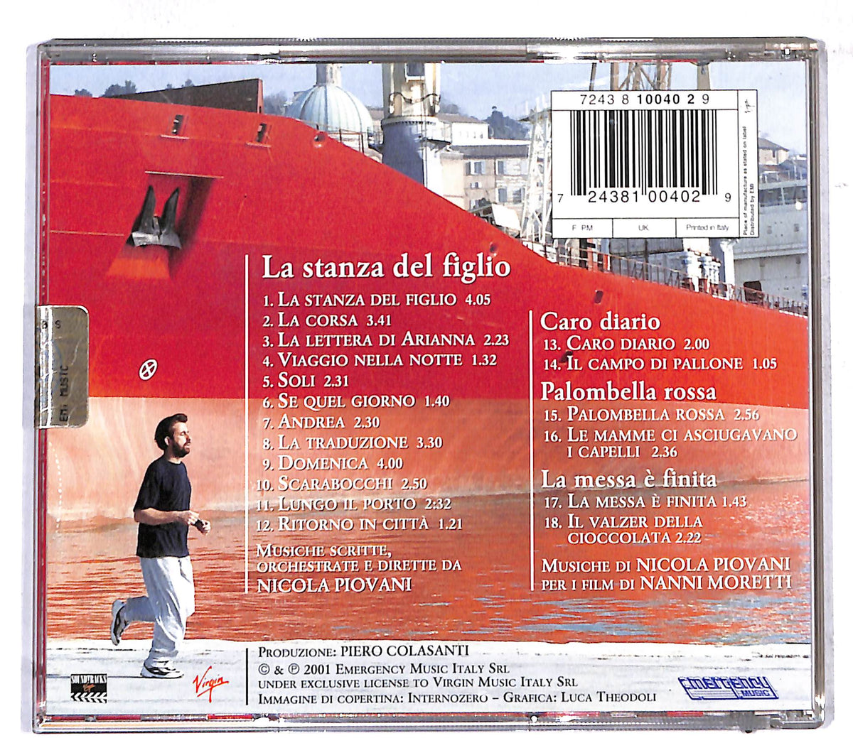 EBOND Nicola Piovani - La Stanza Del Figlio CD CD107345