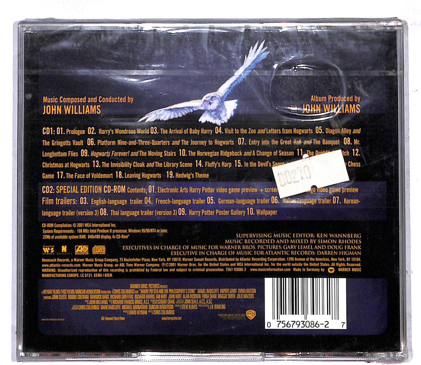 EBOND John Williams - Harry Potter And The Philosopher's Stone CD CD107347