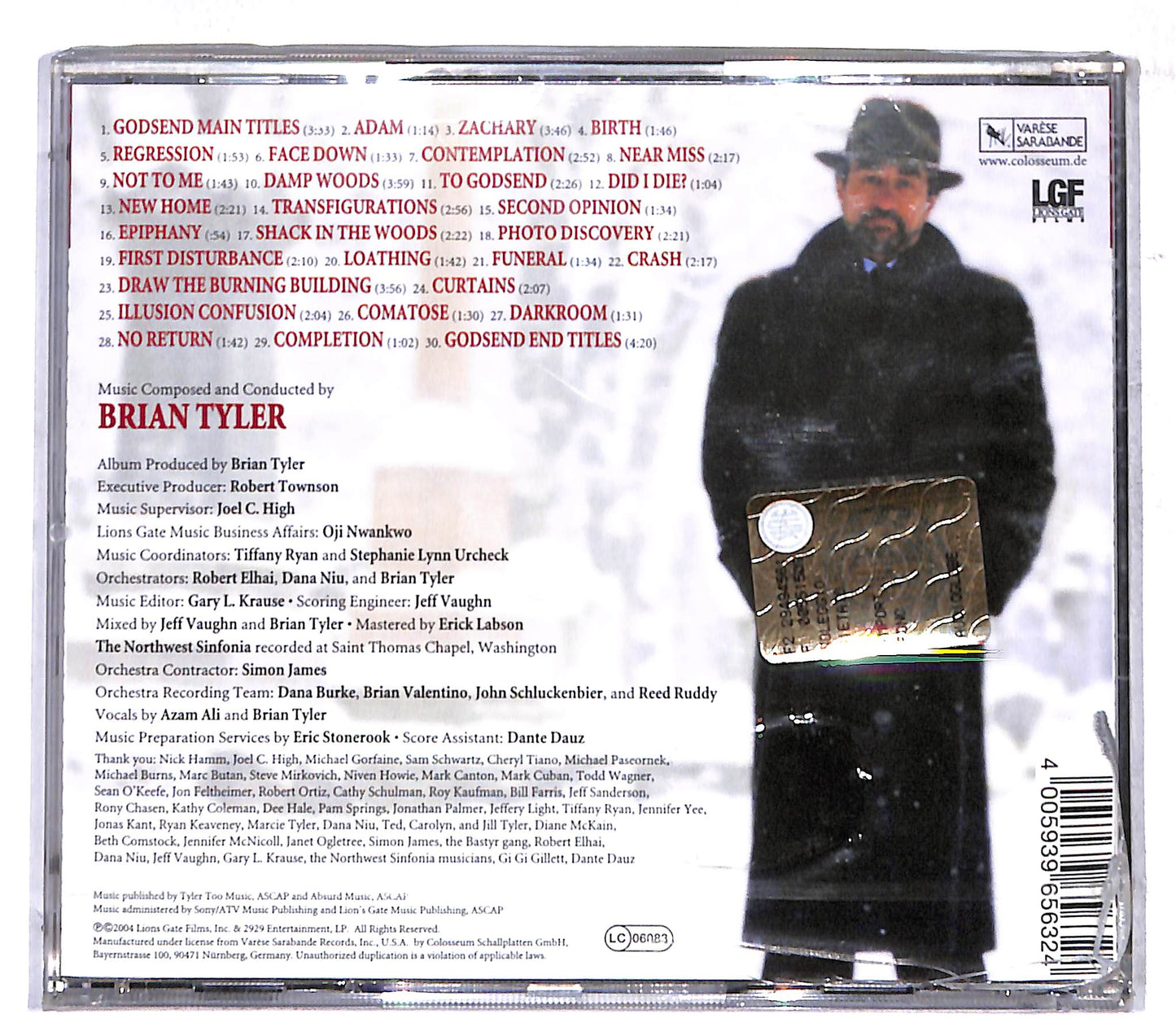 EBOND Brian Tyler - Godsend ( Soundtrack) CD CD107355