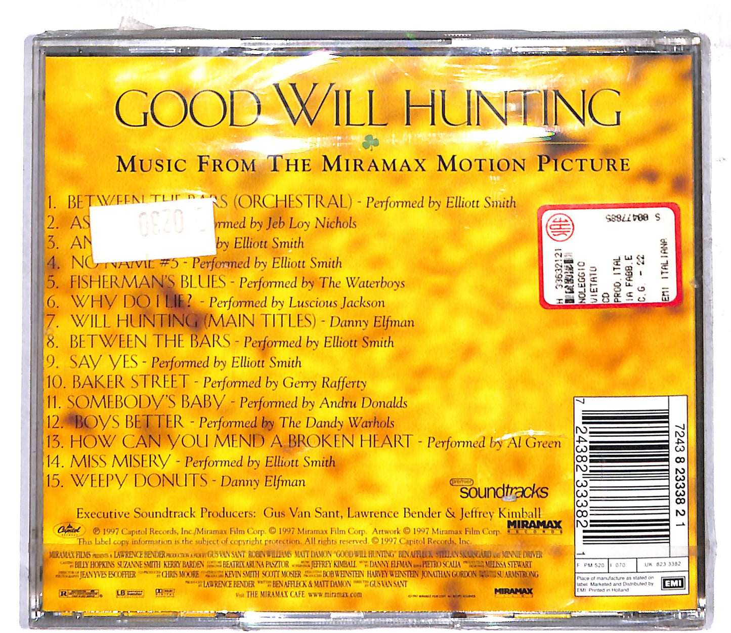 EBOND Various - Good Will Hunting Music From The Miramax CD CD107358
