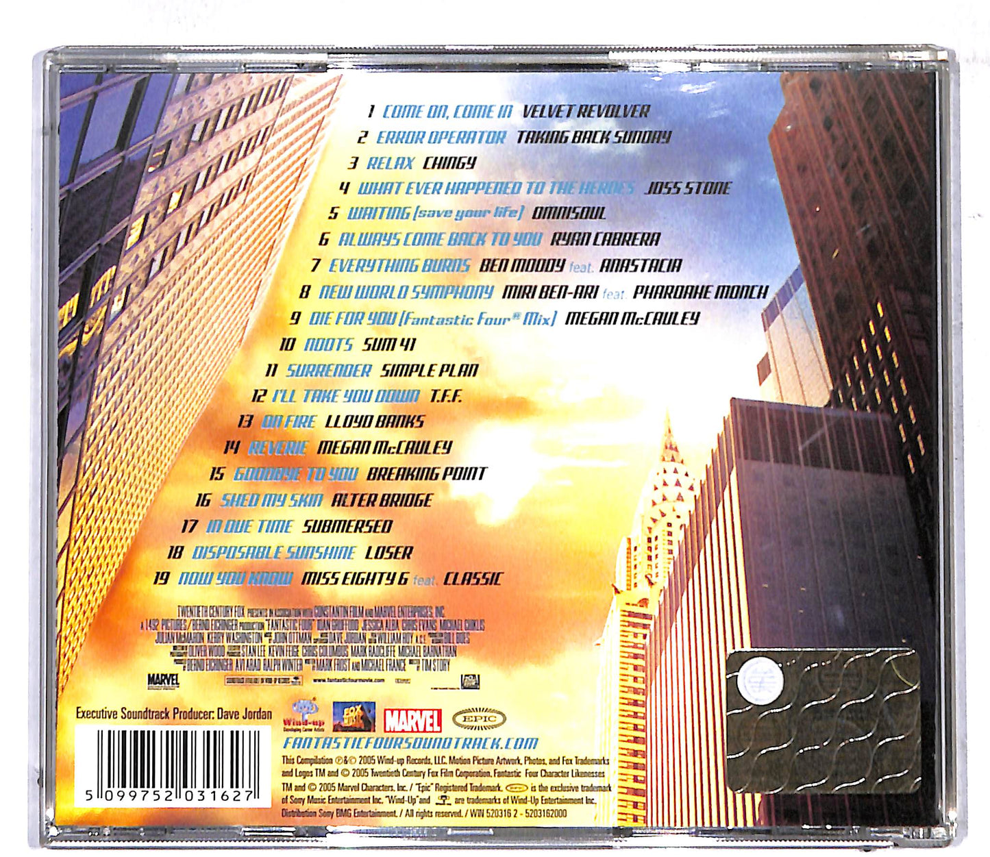 EBOND Various - Fantastic 4 The Album CD CD107360