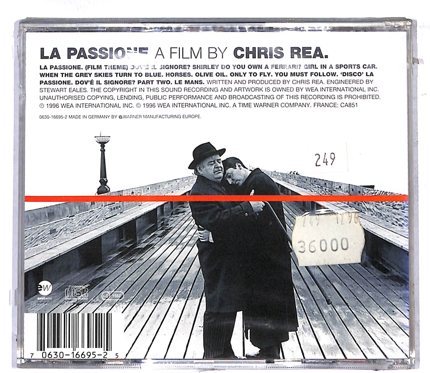 EBOND Chris Rea - La Passione CD CD107402