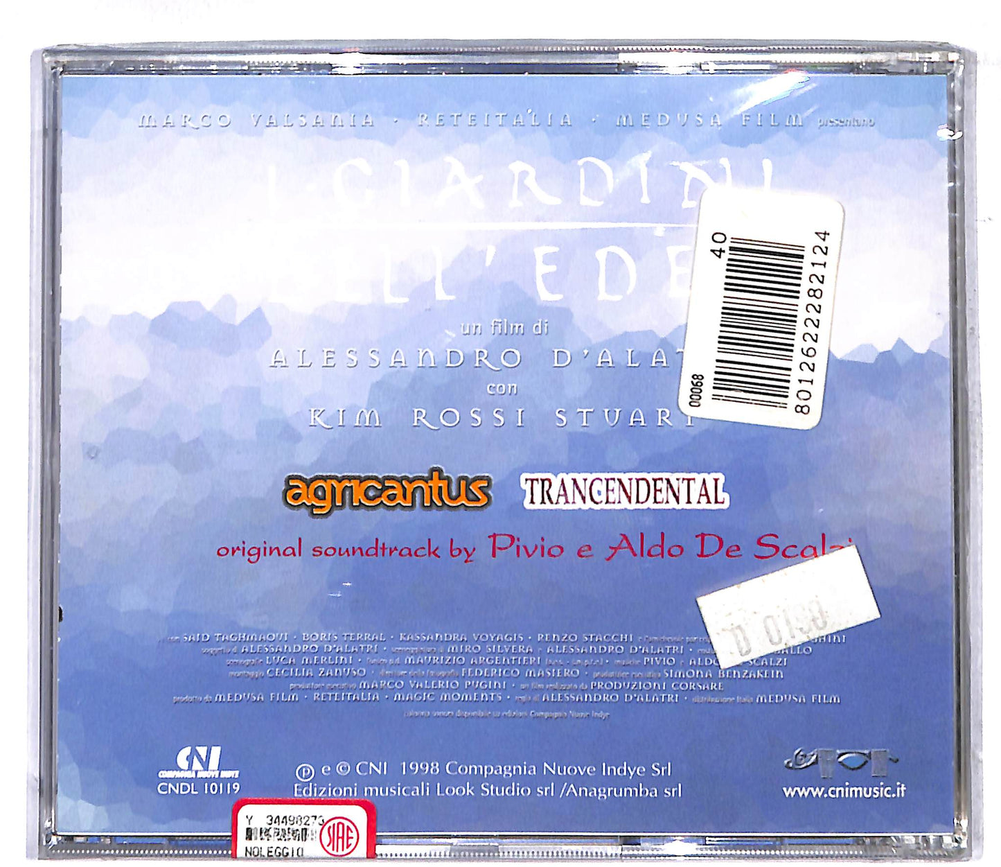 EBOND Pivio & Aldo De Scalzi - I Giardini Dell'Eden CD CD107407