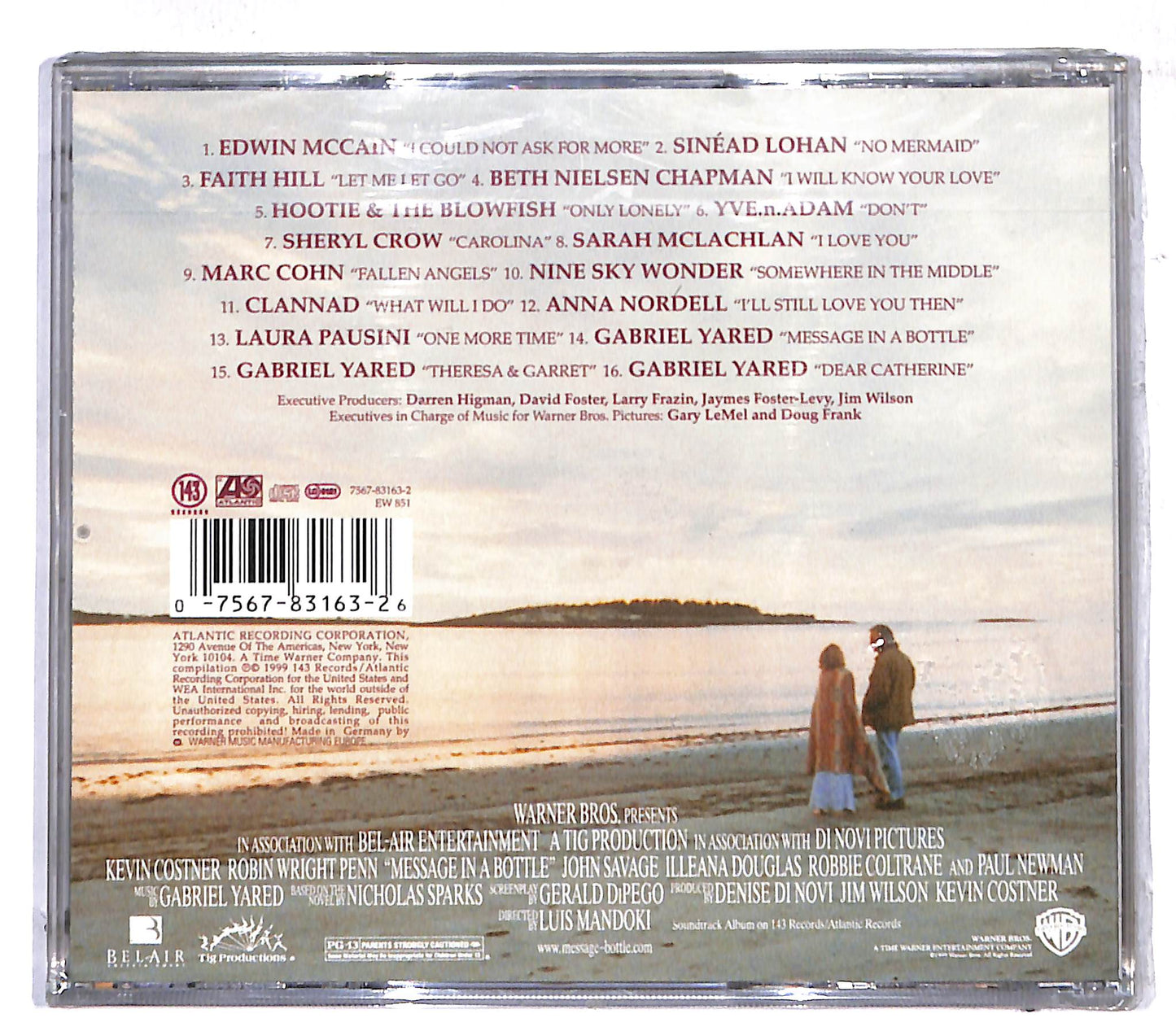 EBOND Gabriel Yared - Message In A Bottle CD CD107409