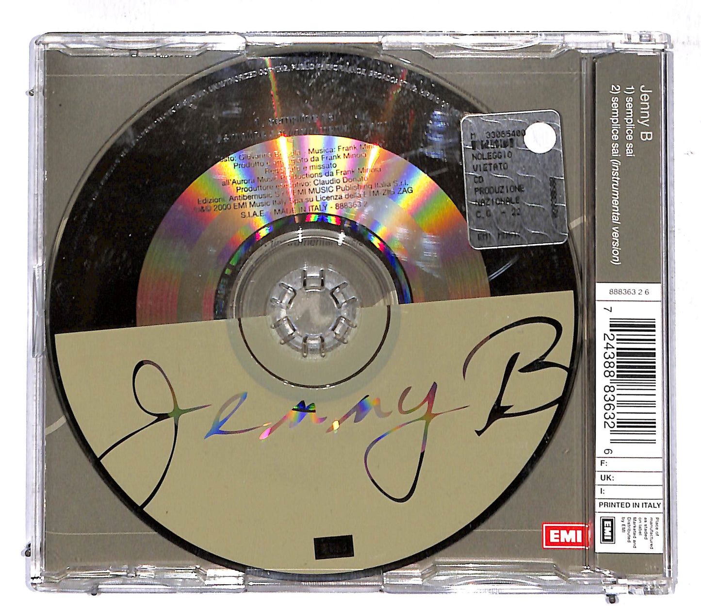 EBOND Jenny B - Semplice Sai CD CD107412