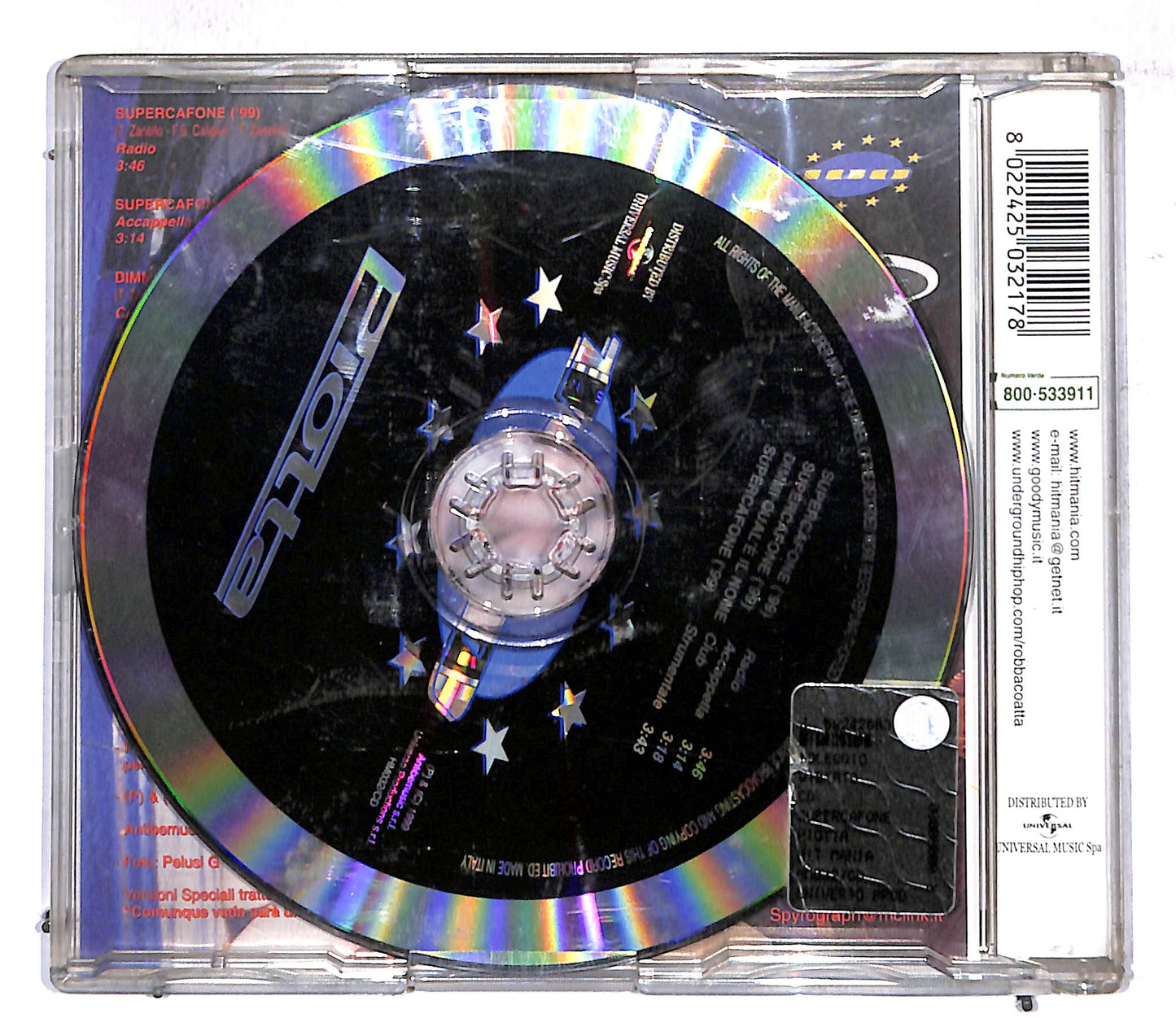 EBOND Piotta - Supercafone CD CD107437