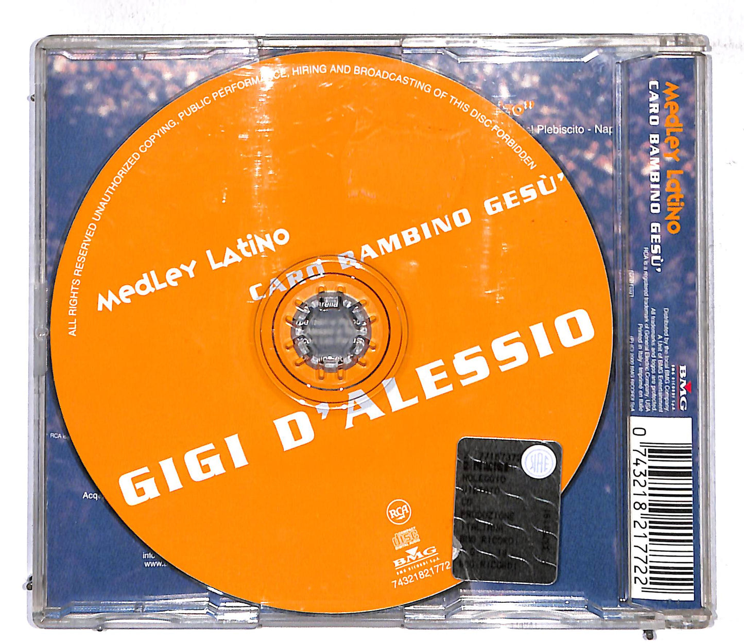 EBOND Gigi D'Alessio - Medley Latino Caro Bambino Gesu CD CD107446