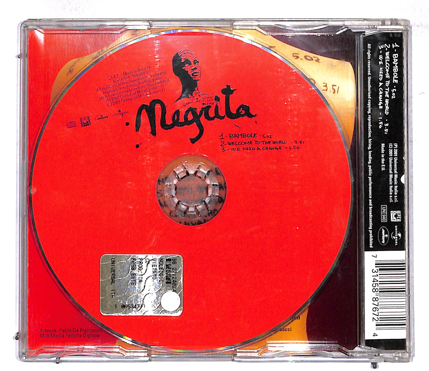 EBOND Negrita - Bambole CD CD107453