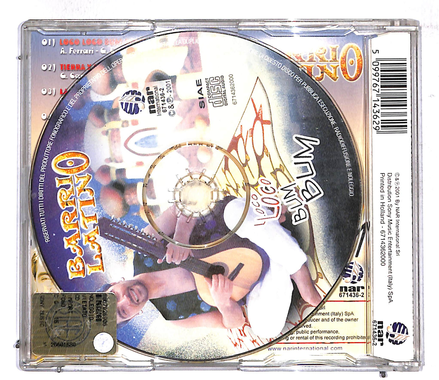 EBOND Barrio Latino - Loco Loco Bum Bum CD CD107460