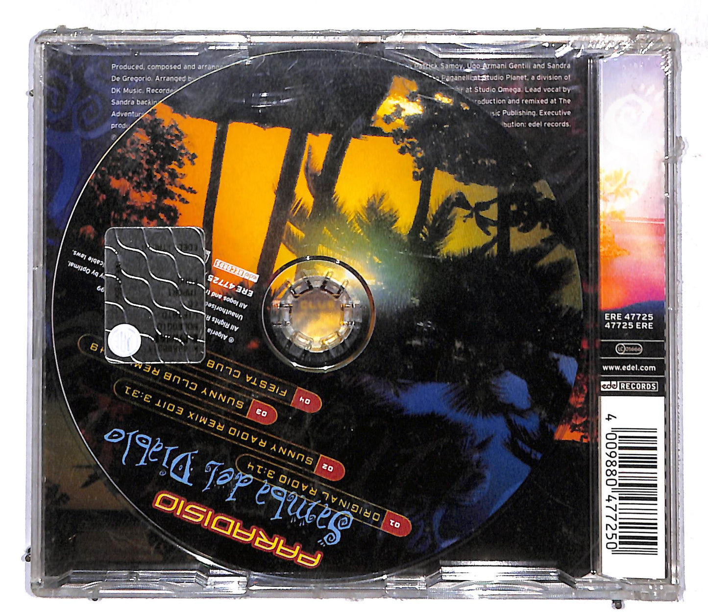 EBOND Paradisio - Samba Del Diablo CD CD107466