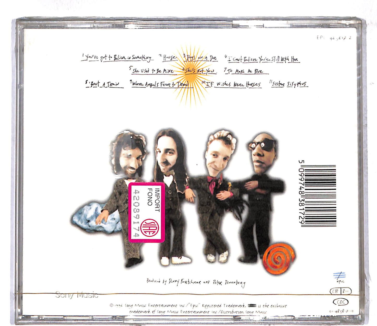 EBOND Spin Doctors - You've Got To Believe In Something CD CD107506
