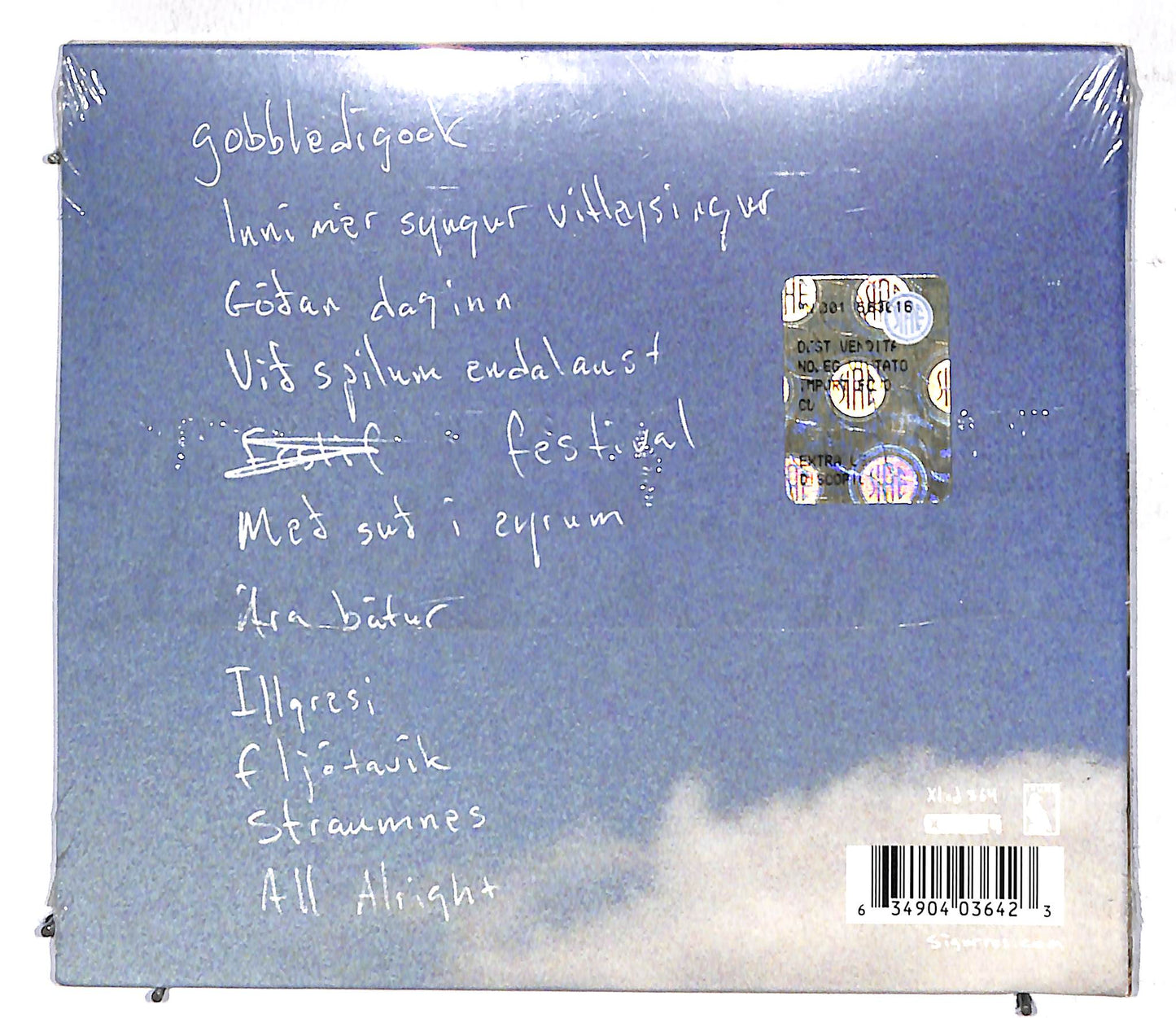 EBOND Sigur Ros - Mee Sue I Eyrum Vie Spilum Endalaust DIGIPACK CD CD107523
