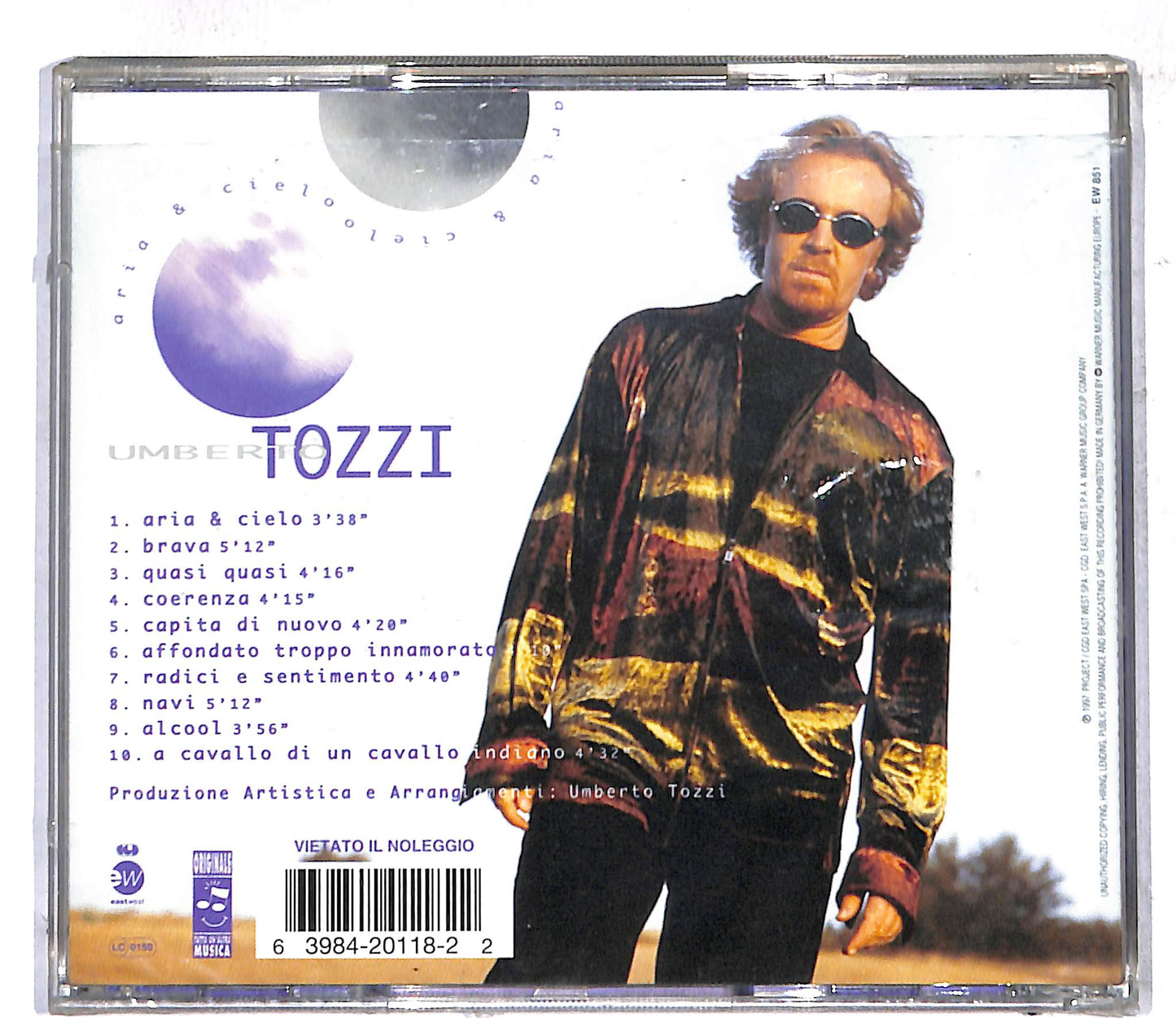 EBOND Umberto Tozzi - Aria & Cielo CD CD107526