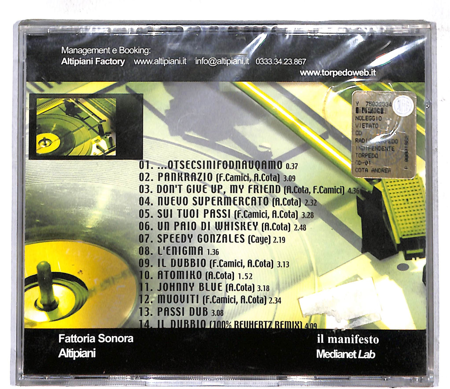 EBOND Torpedo - Radio Torpedo Indipendente CD CD107528