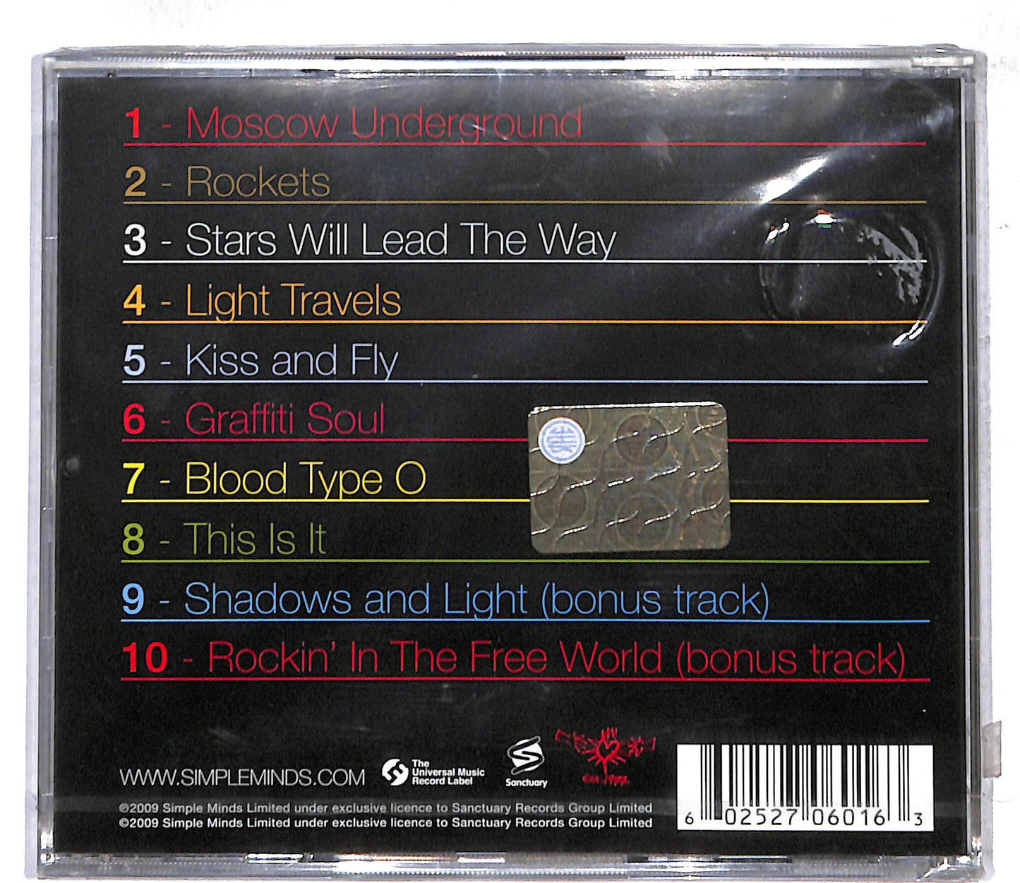 EBOND Simple Minds - Graffiti Soul CD CD107543