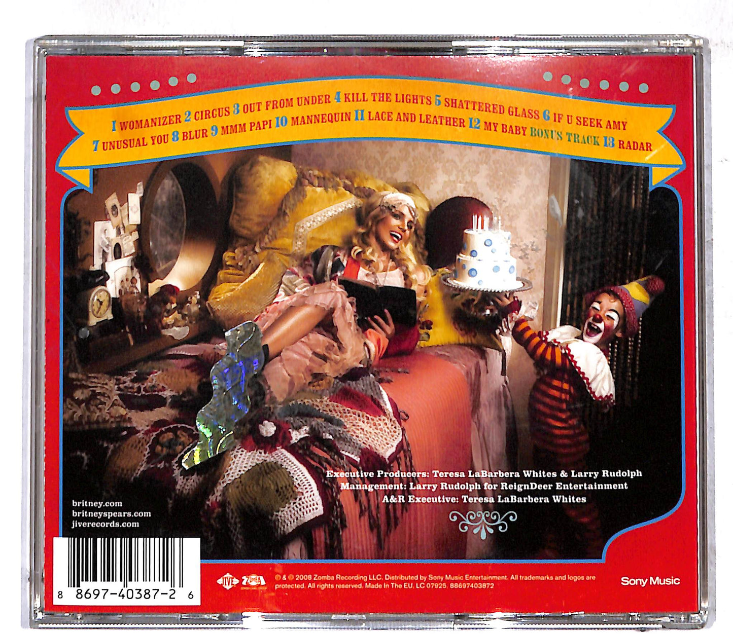 EBOND Britney Spears - Circus CD CD107641