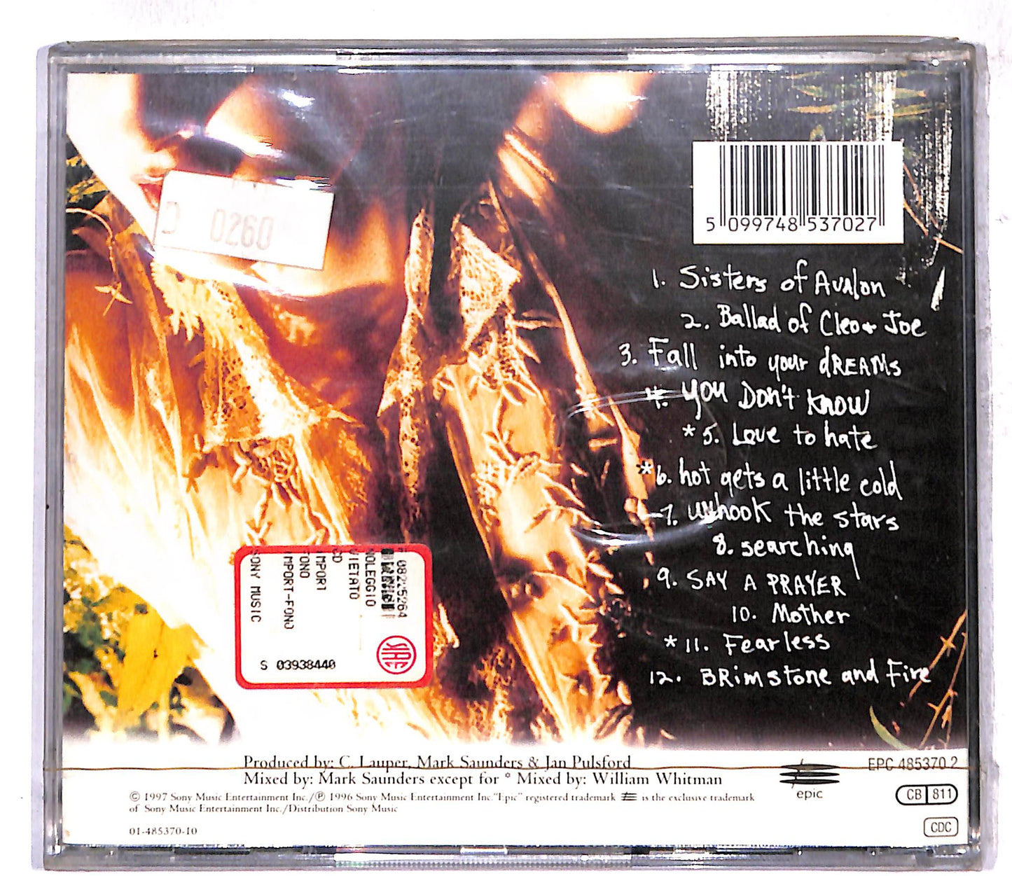 EBOND Cyndi Lauper - Sisters Of Avalon CD CD107728