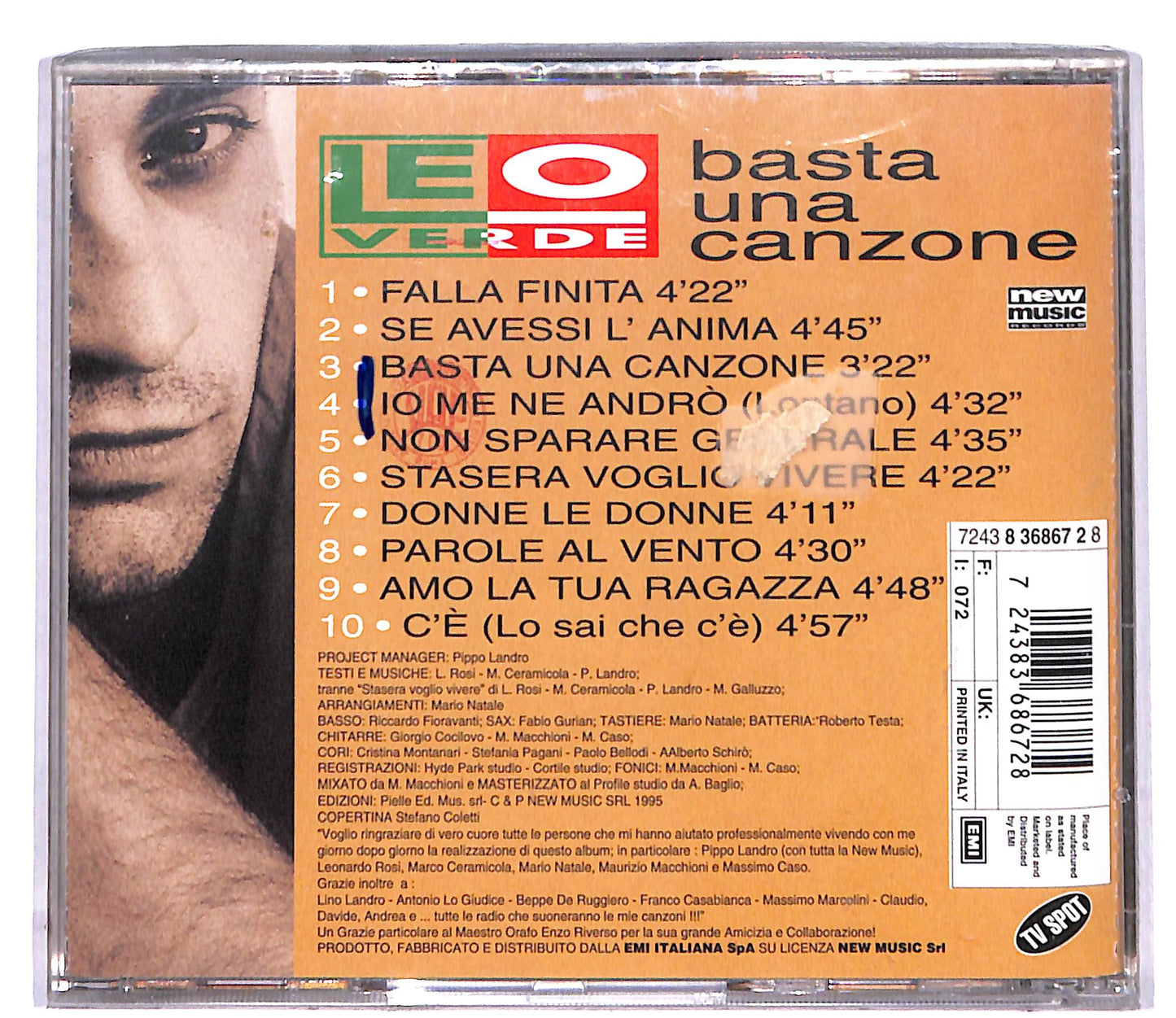 EBOND Leo Verde - Basta Una Canzone CD CD107732