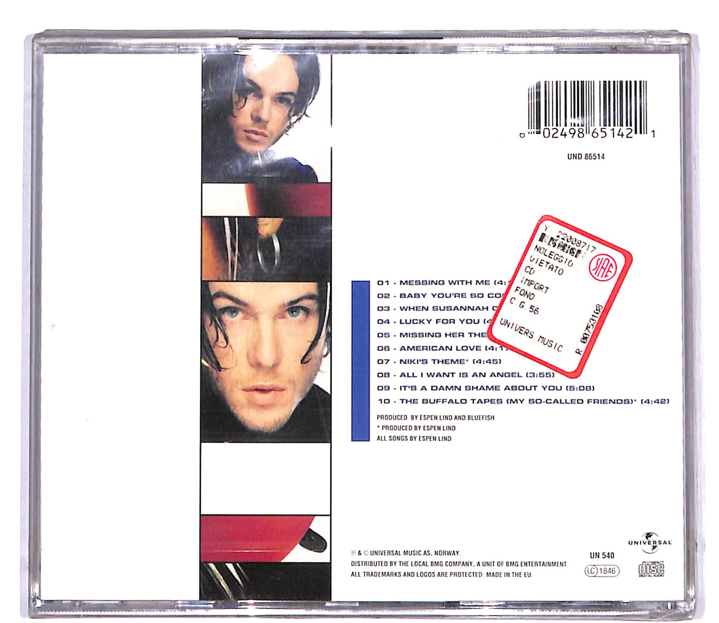 EBOND Espen Lind - Red CD CD107738