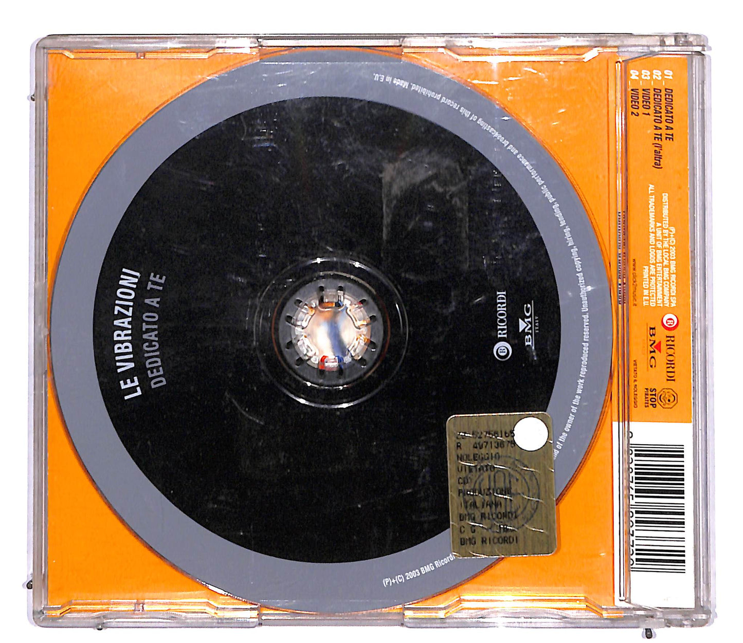 EBOND Le Vibrazioni - Dedicato A Te CD CD107749
