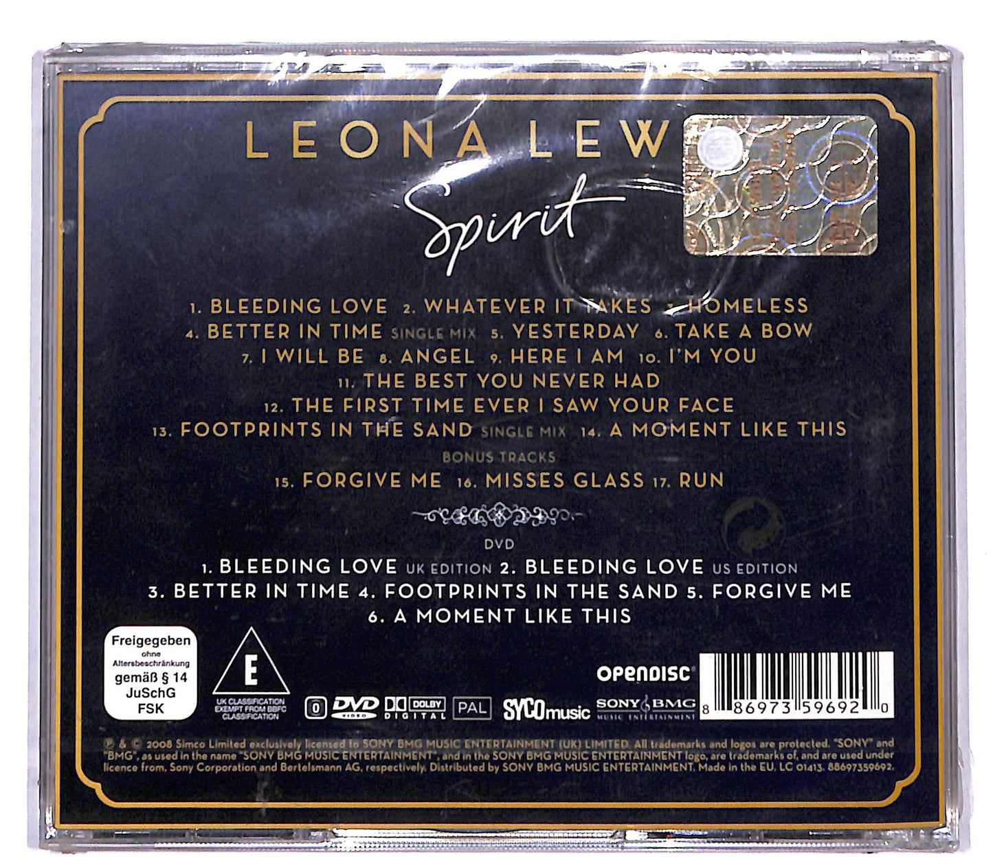 EBOND Leona Lewis - Spirit+ DVD CD CD107804