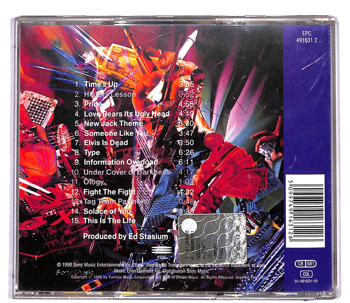 EBOND Living Colour - Time's Up CD CD107829